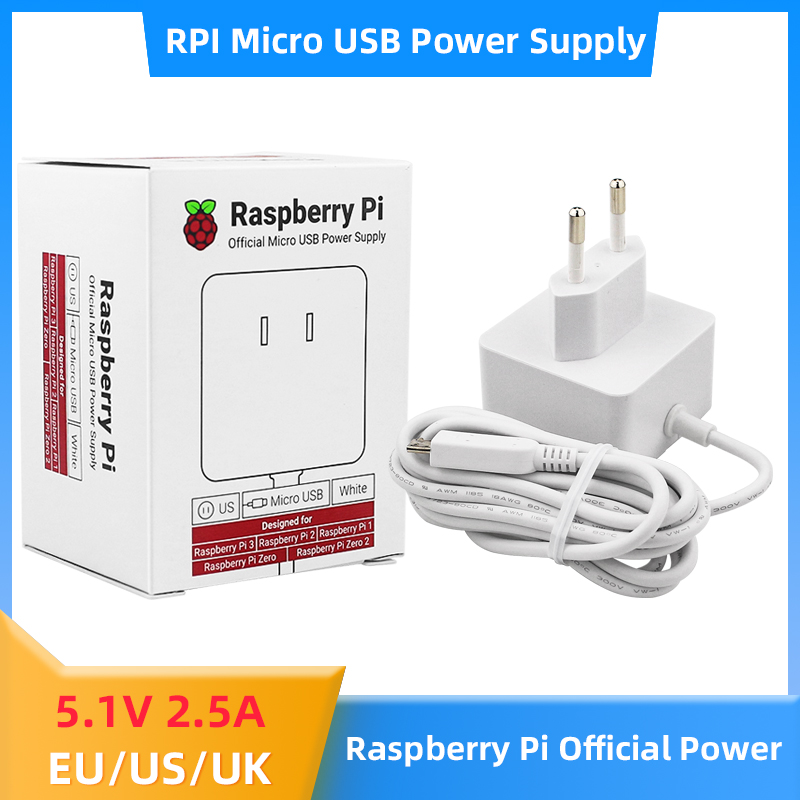 Pi Power Supply - Raspberry Pi 12.5W Catu Daya 5.1V