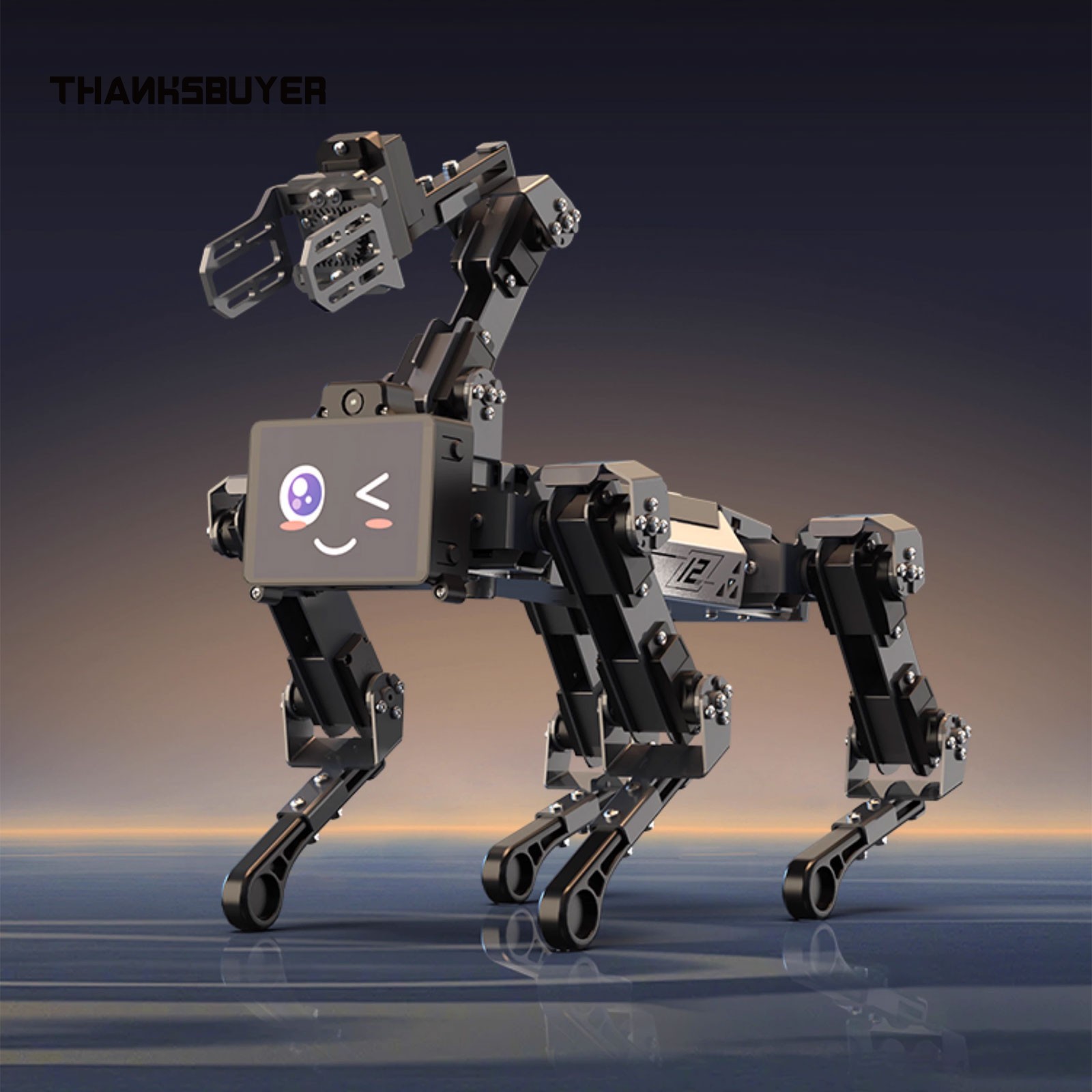 Raspberry Pi - DOGZILLA-Lite 15DOF Robot Anjing Bionik AI