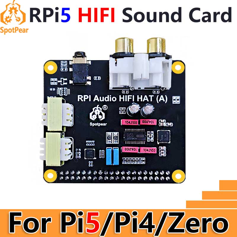 Raspberry Pi 4 - Topi HIFI Audio Raspberry Pi5 PCM5122