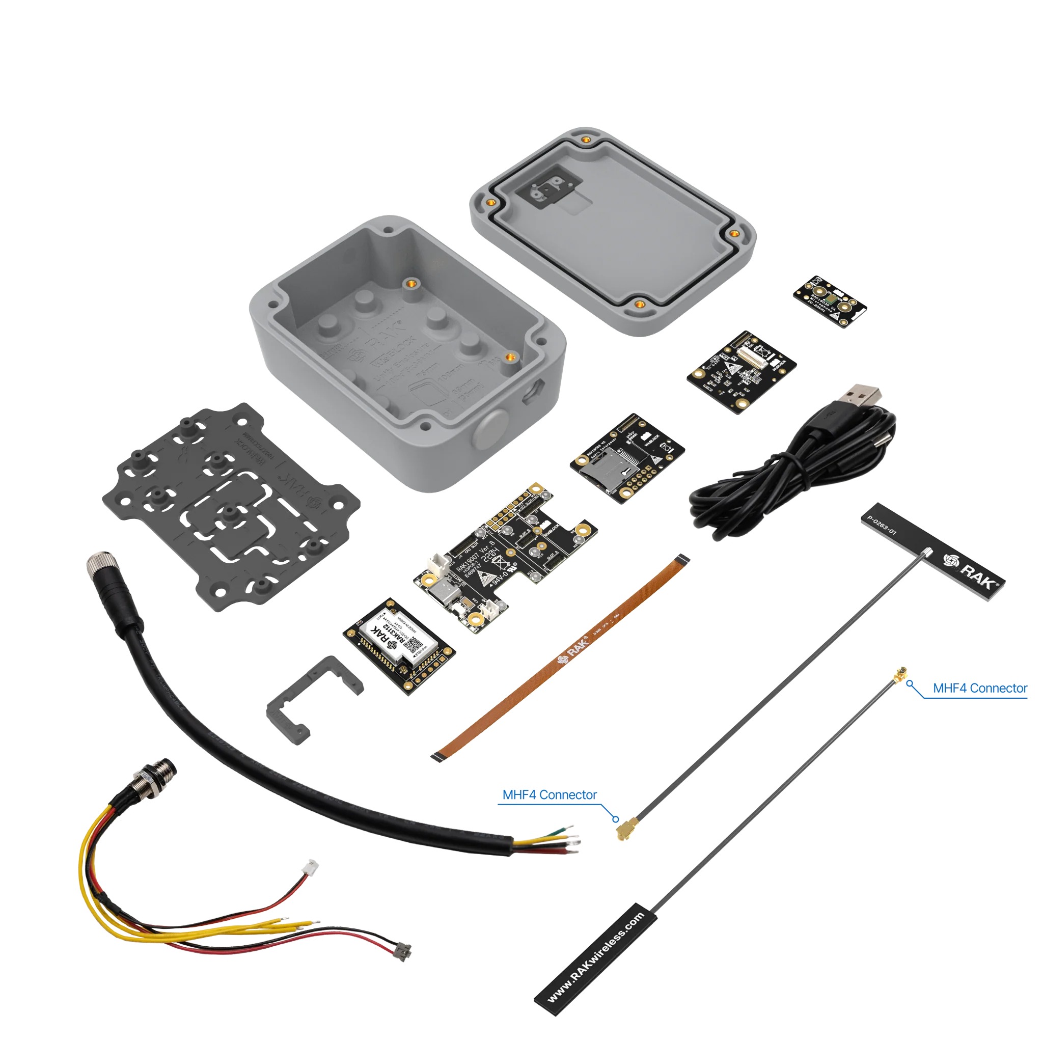Arduino Kit - Paket Pemula Mikrofon WisBlock, berisi mikrofon