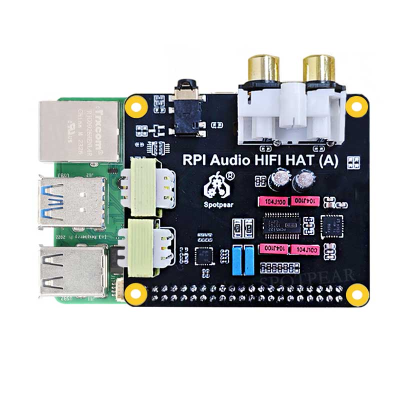 Topi HIFI Audio Raspberry Pi5  - Raspberry Pi 4 ulasan dan harga