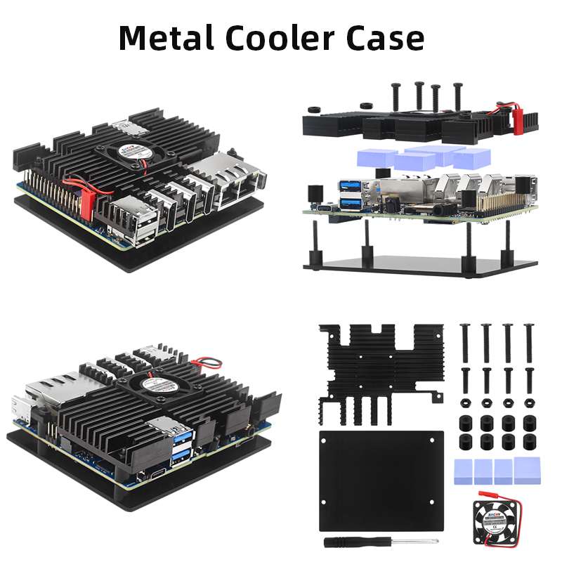 Orange Pi 5 Plus, RAM 4/8/16GB - Pi 4 Case ulasan dan harga