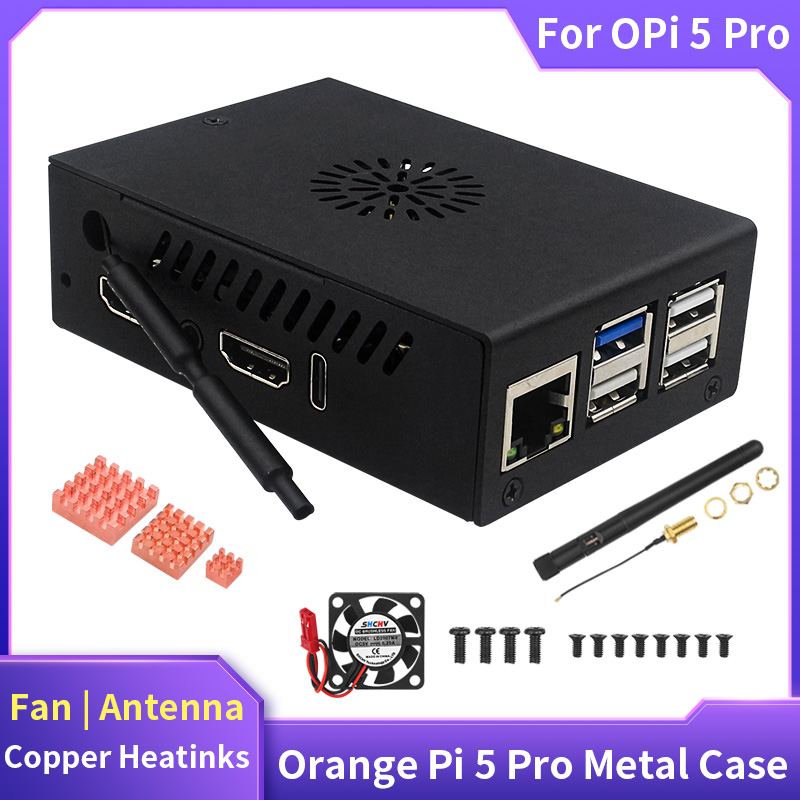 Casing Pi 5 Pro, kipas pending - Pi Power Supply ulasan dan harga