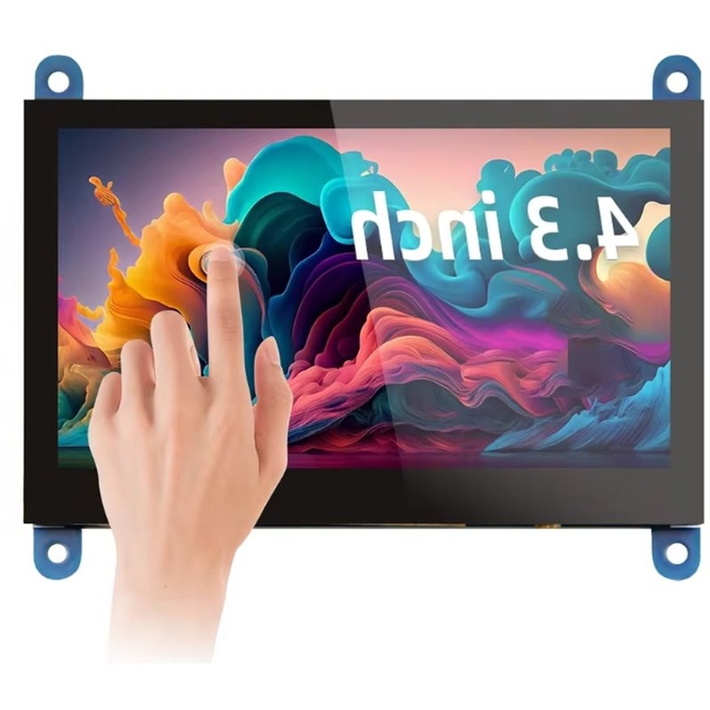 Layar LCD 4,3 inci dengan Laya - Pi Zero ulasan dan harga