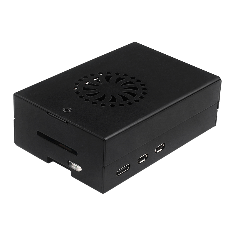 Raspberry Pi 5 casing Aloi alu - Pi Power Supply ulasan dan harga