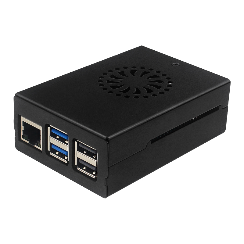 Raspberry Pi 5 casing Aloi alu - Pi Power Supply ulasan dan harga