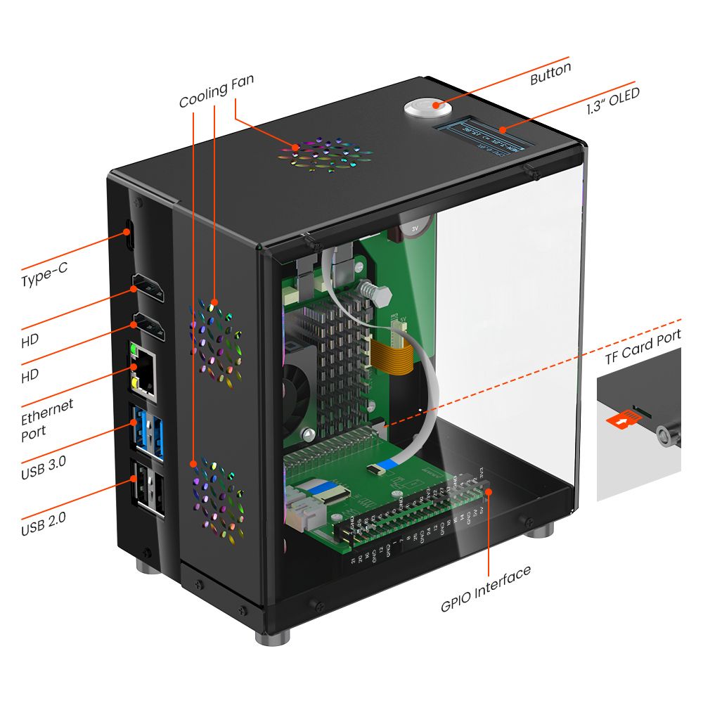 Kit Pelindung Casing Raspberry - Pi Cooler ulasan dan harga