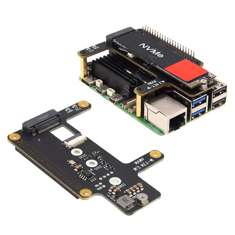 Raspberry Pi 5 X1015 PCIe ke M - Pi 5 Case ulasan dan harga