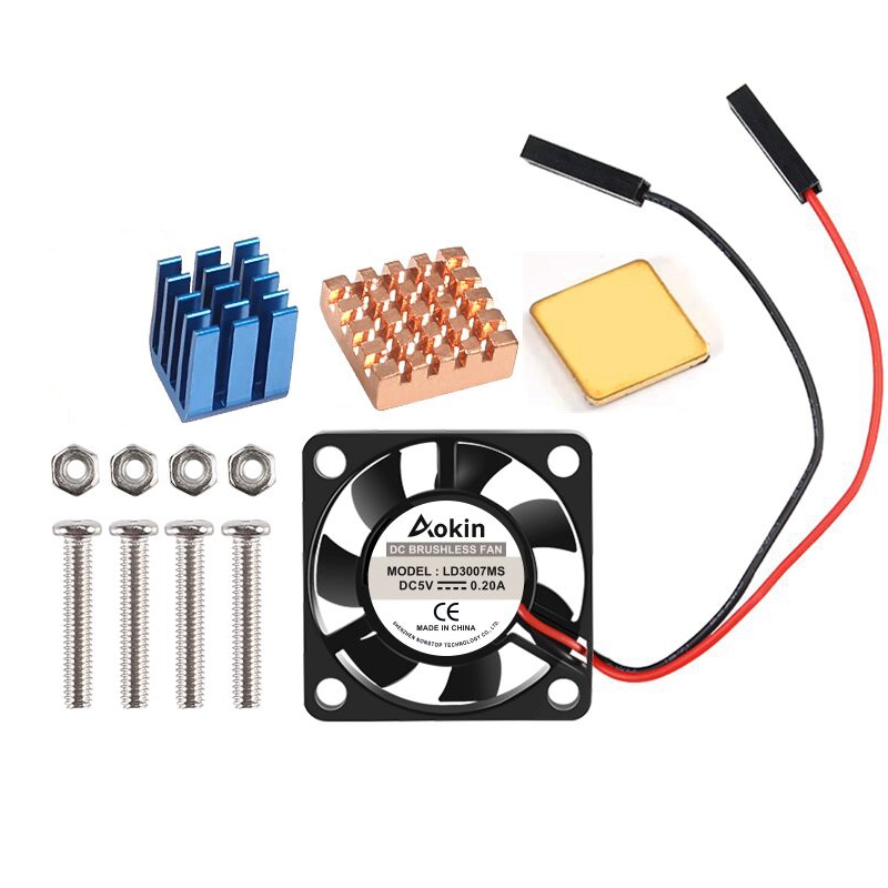 Kipas Pendingin 5V / 3.3V deng - Pi Cooler ulasan dan harga