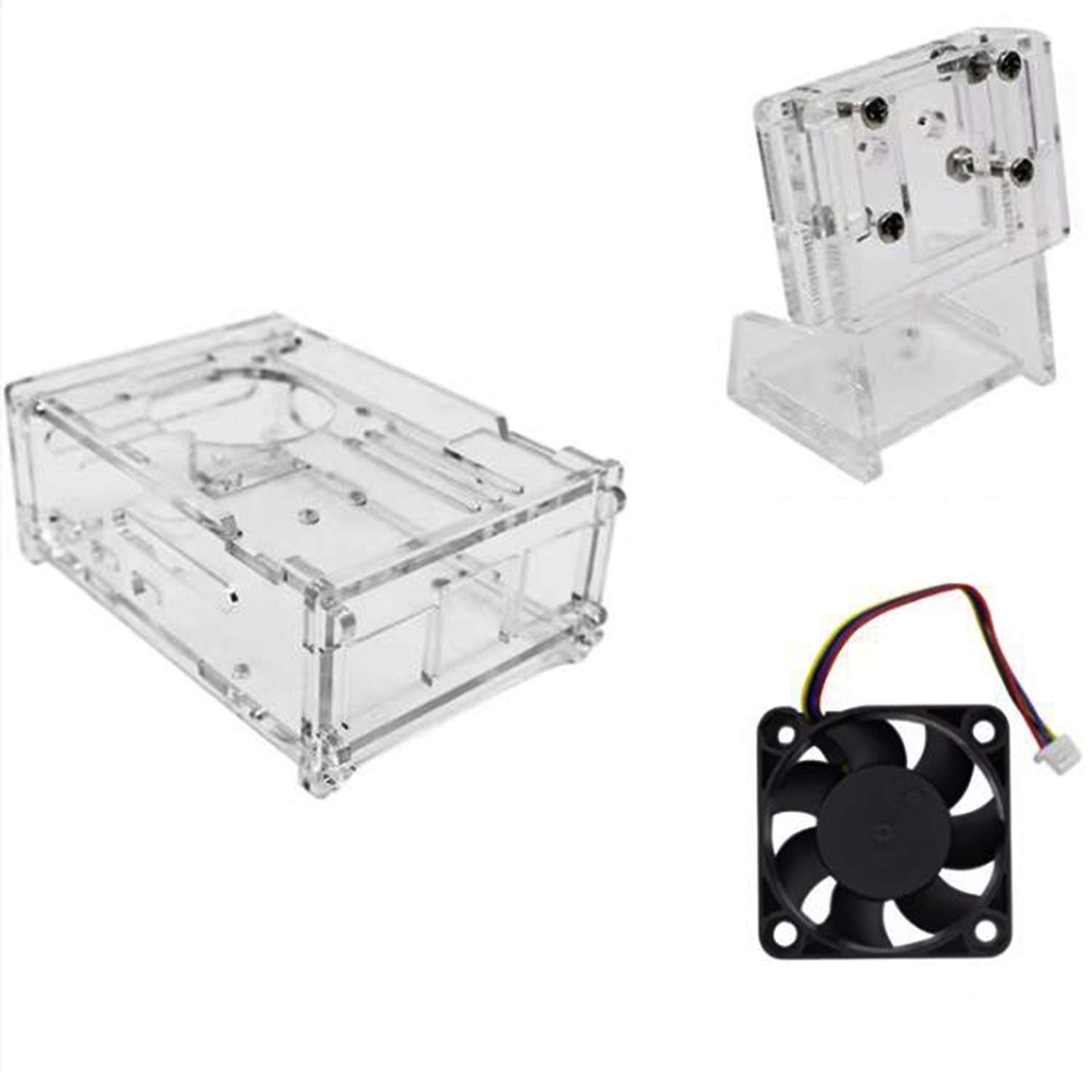 Casing Akrilik Raspberry Pi 5  - Pi Cooler ulasan dan harga