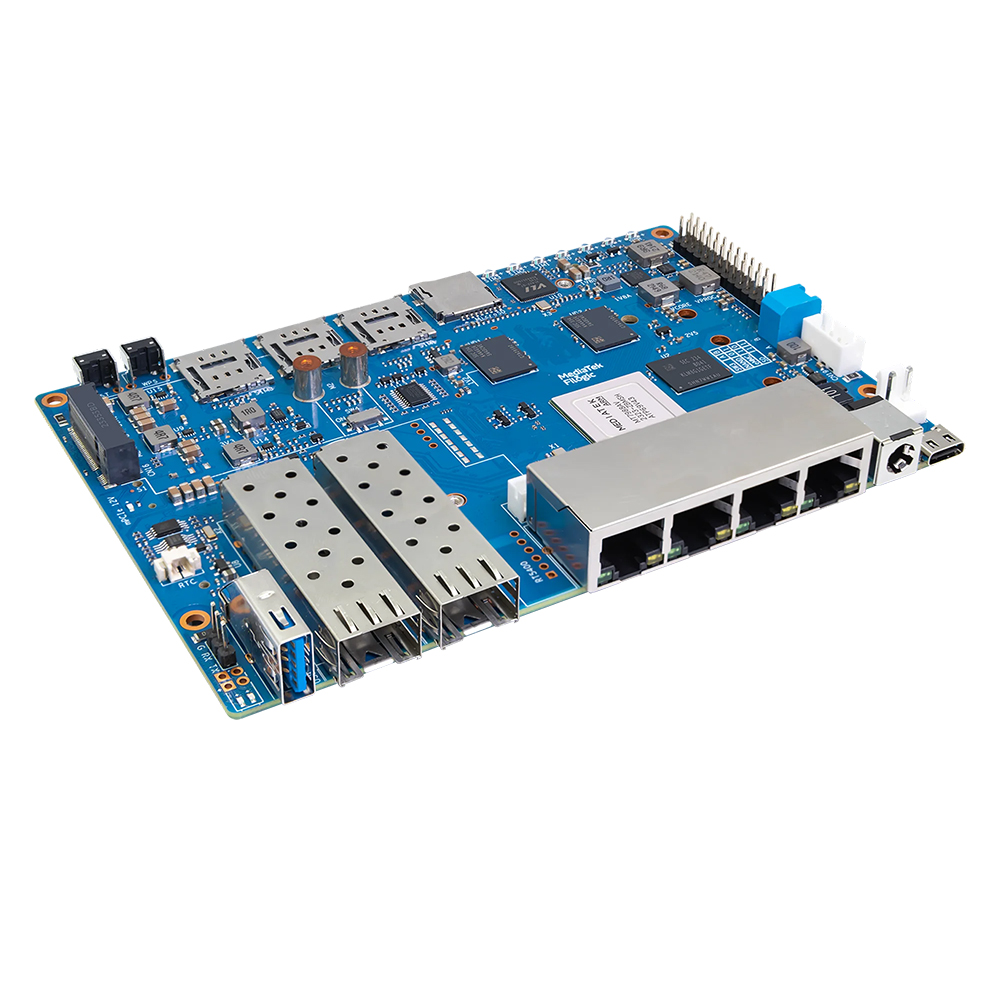 BPI-R4 Banana Pi MT7988A (Filo - Pi Cooler ulasan dan harga