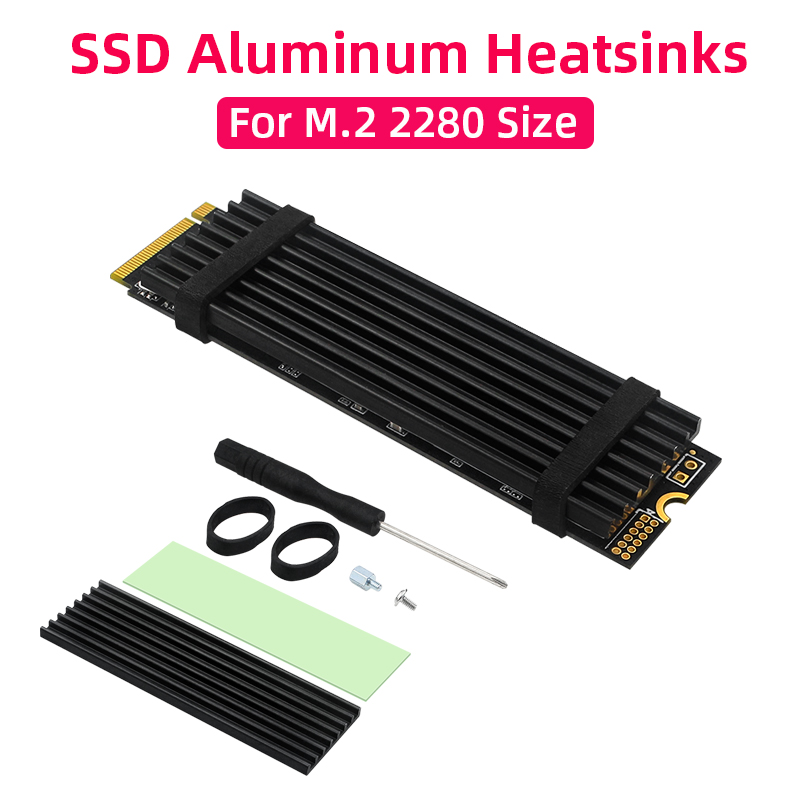 M.2 SSD Heatsink aluminium Rad - Pi Cooler ulasan dan harga